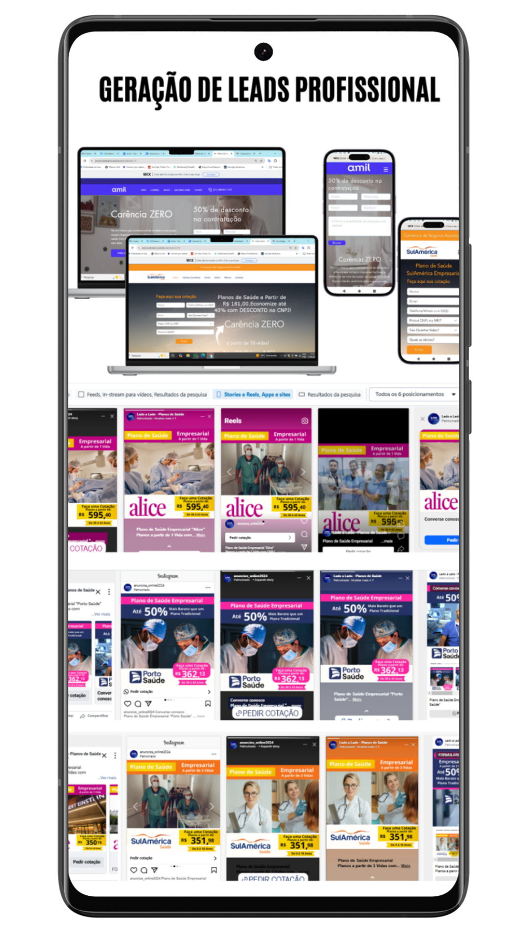 Anúncio do Bairro Geração de Leads